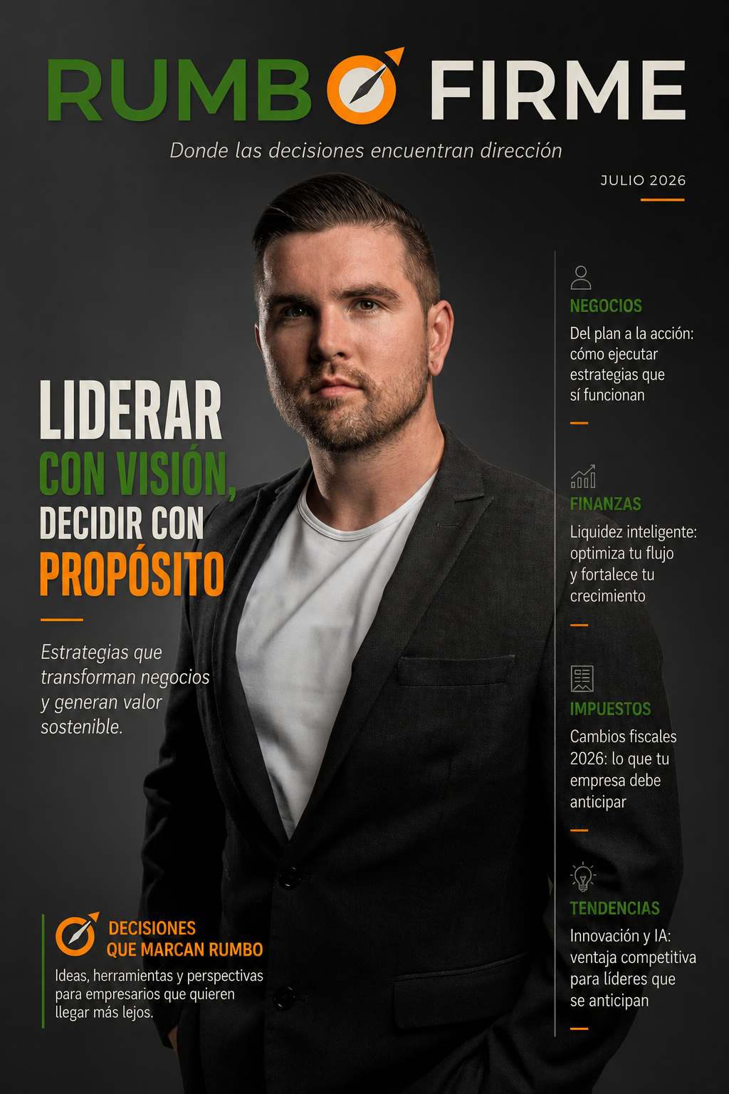 Portada Rumbo Firme Julio 2026